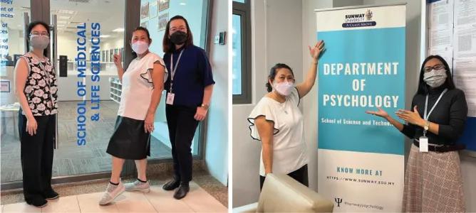 A Memorable Visit by a BSc (Hons) Psychology Alumna