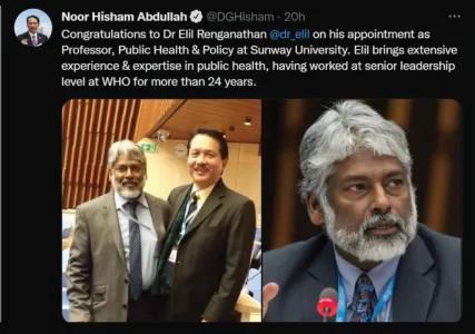 Appointment of Prof Elil Renganathan, Professor of Public Health and Policy