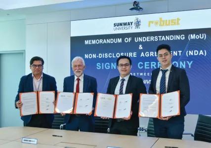 Memorandum of Understanding signed between Research Centre for Crystalline Materials and Robust HPC Sdn. Bhd.