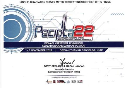 Professor Bradley and His Collaborators from Multimedia University/Alypz Sdn. Bhd. Won Gold at PECIPTA 2022