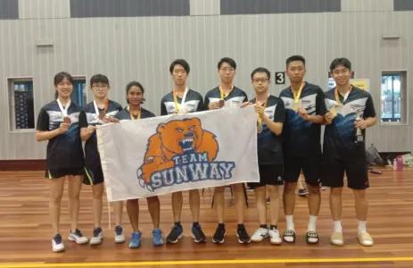 Sunway University Achieved 1 Gold &amp; 2 Bronzes in Masiswa Zone Tengah 2022