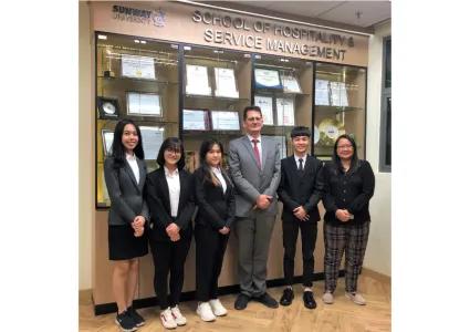 The School of Hospitality and Service Management Students Represent Sunway University and Malaysia at the AAMYC 2022!