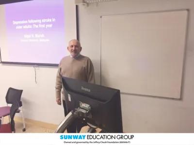 Professor Nigel Marsh gives invited professorial lecture at Norwich Medical School