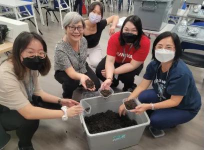 Vermicomposting Workshop Held During Chemists Celebrate Earth Week (CCEW)