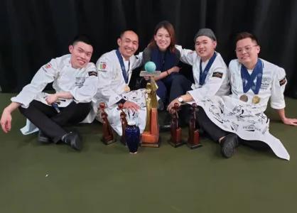 Sweet Victory for the Malaysia Pastry Team   –  Well Done Chef Patrick and the Team!