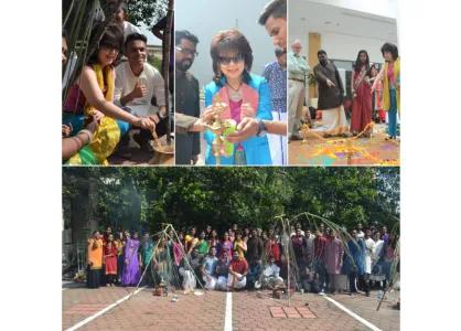 Pongal Thiruvizha celebration with Dr Elizabeth Lee