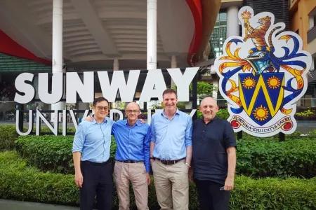 Directors from the University of Exeter’s Clinical Education Development and Research (CEDAR) visit Sunway University’s Department of Psychology to explore partnerships in training, research and postgraduate programmes