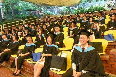 Convocation attendees