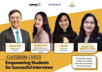 From Classroom to Career: Empowering Students for Successful Interviews