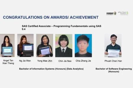 Congratulations to Our SAS Certified Students!
