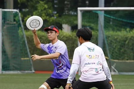 Ultimate Frisbee in Action!