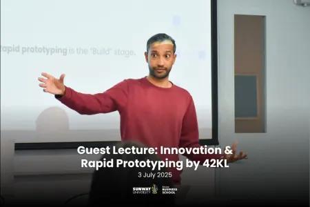 Guest Lecture: Innovation &amp; Rapid Prototyping by 42KL