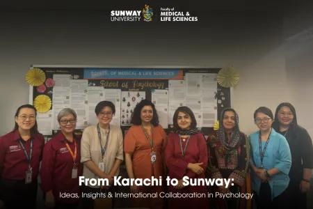 Sunway University Hosts Delegation from Institute of Professional Psychology, Karachi