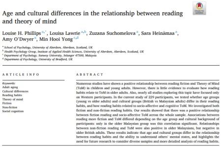 Outstanding Research Achievement from the School of Psychology, FMLS
