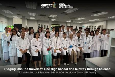 Bridging Can Tho University, Elite High School and Sunway Through Science