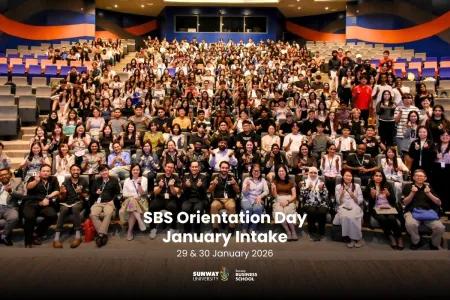 SBS Orientation Day January Intake