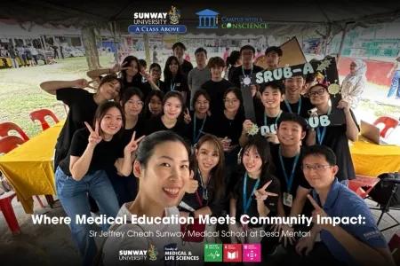 Where Medical Education Meets Community Impact: Sir Jeffrey Cheah Sunway Medical School at Desa Mentari