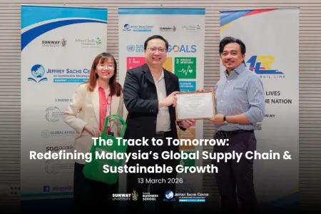 The Track to Tomorrow: Redefining Malaysia's Global Supply Chain &amp; Sustainable Growth