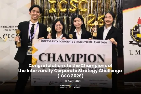 Congratulations to Our Champions – Intervarsity Corporate Strategy Challenge (ICSC 2026)! 
