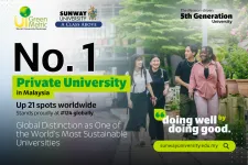Sunway University Achieves Global Distinction as One of the World’s Most Sustainable Universities