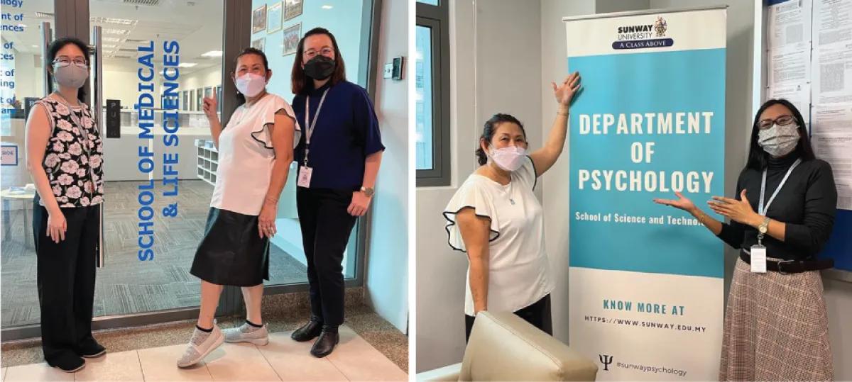 A Memorable Visit by a BSc (Hons) Psychology Alumna