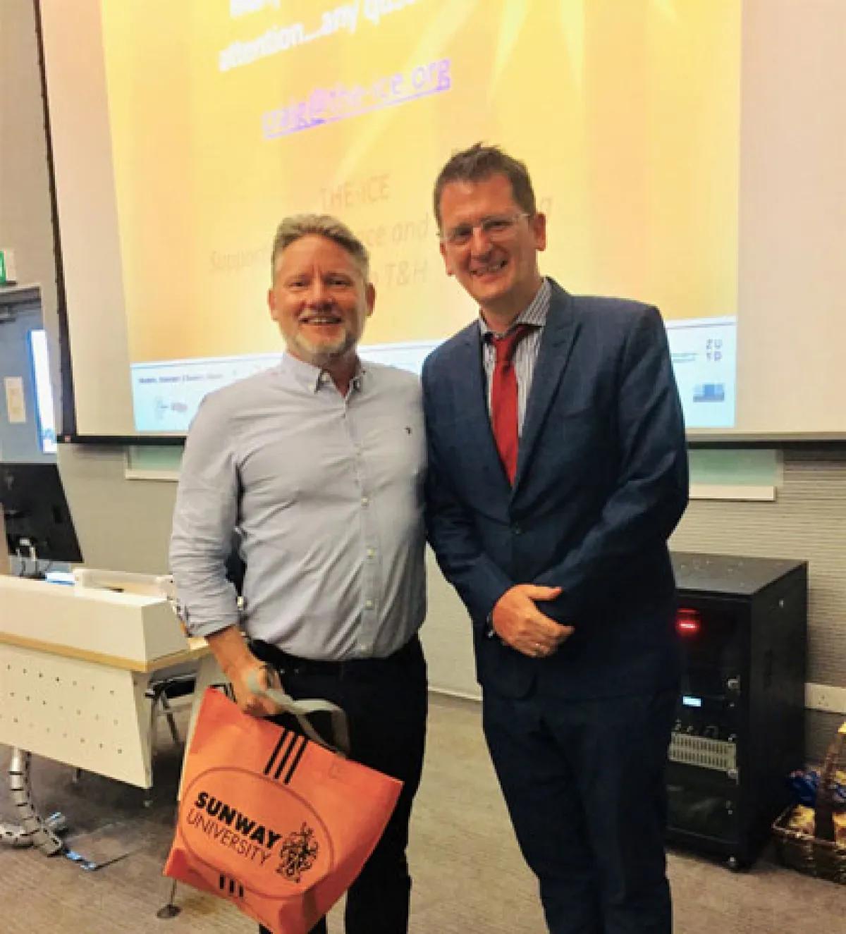 Dr Craig Thompson Presents on the Changing Environment of Hospitality and Tourism Higher Education at the School of Hospitality 3rd Research Seminar Series