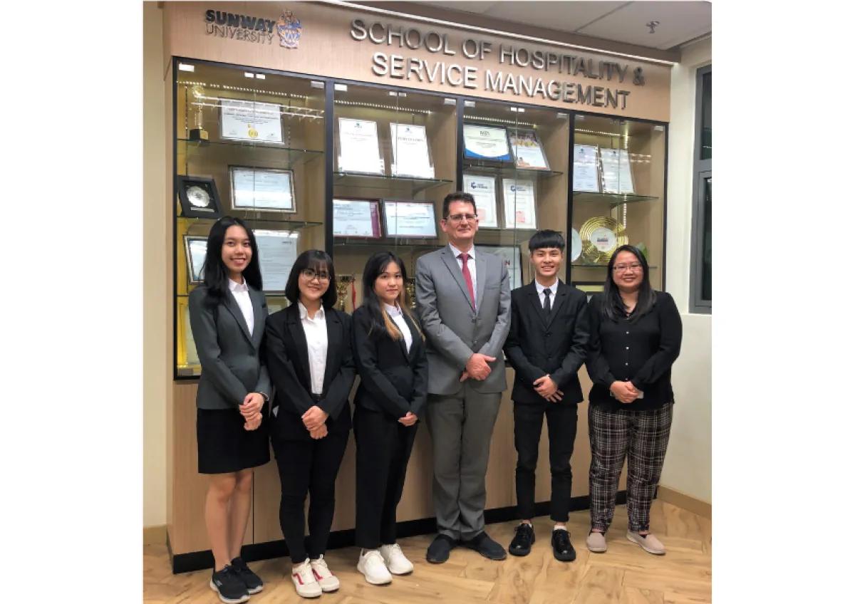 The School of Hospitality and Service Management Students Represent Sunway University and Malaysia at the AAMYC 2022!