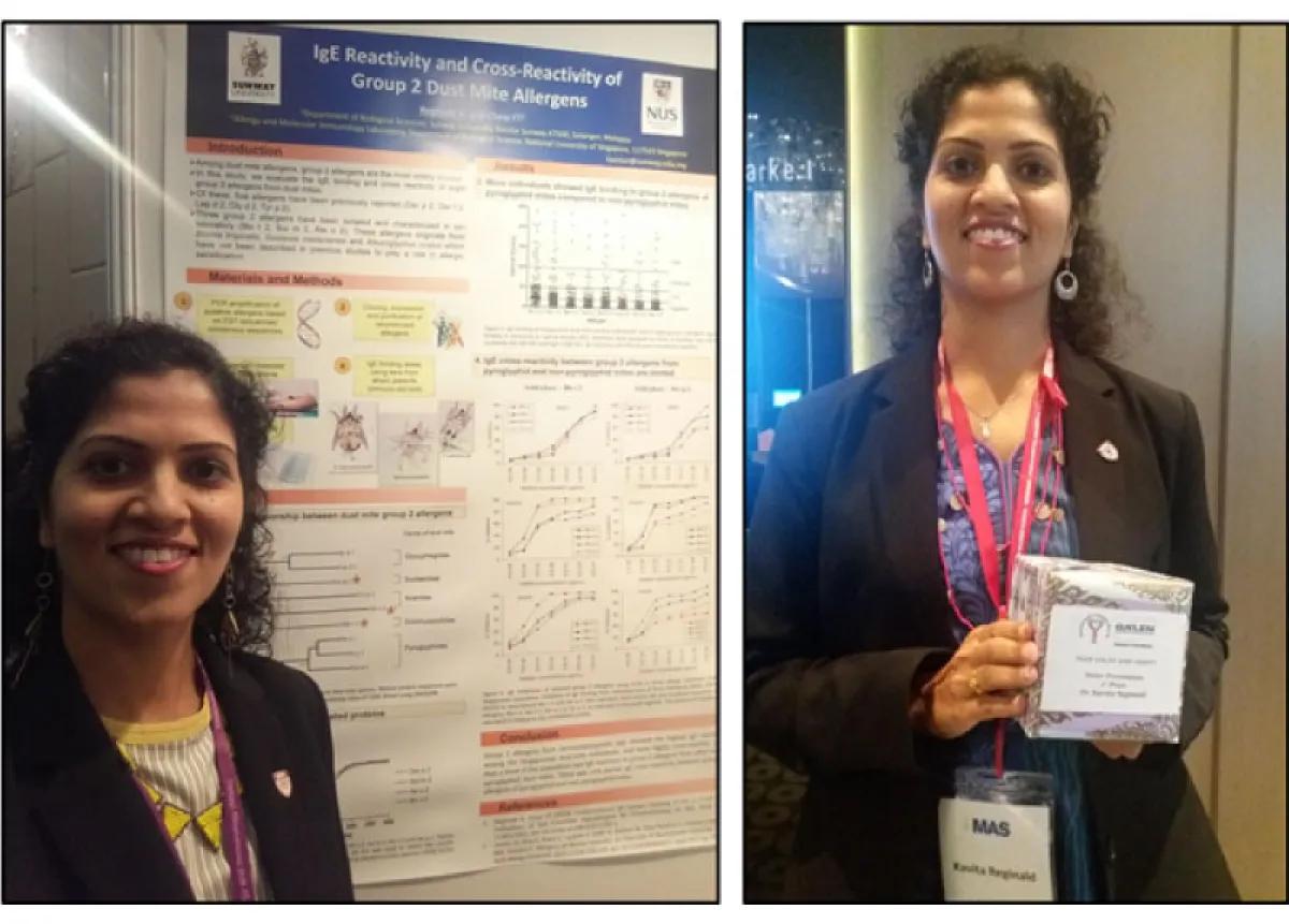 Congratulations to Dr Kavita - Won 1st prize for Poster Presentation at Malaysian Allergy Congress 2019