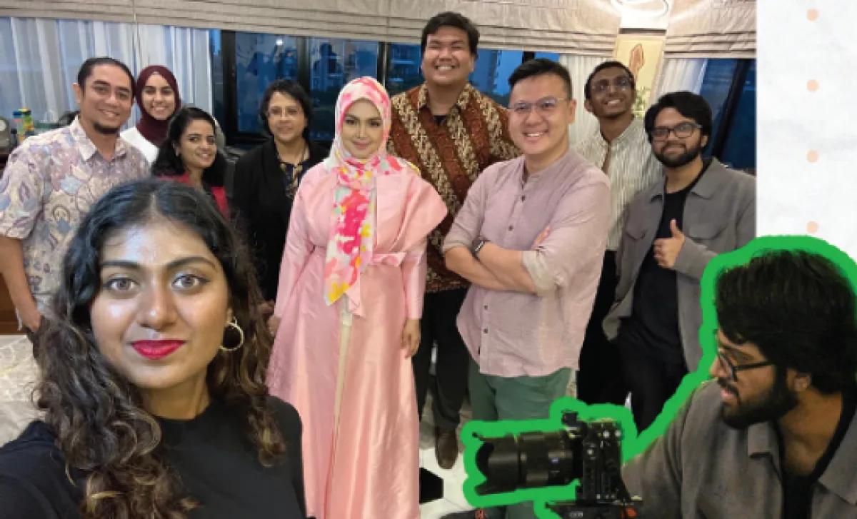 Dr. Adrian Lee Directed an Interview with Dato' Sri Siti Nurhaliza