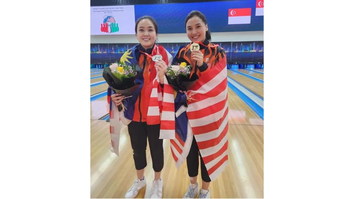 Natasha Roslan and Sin Li Jane
