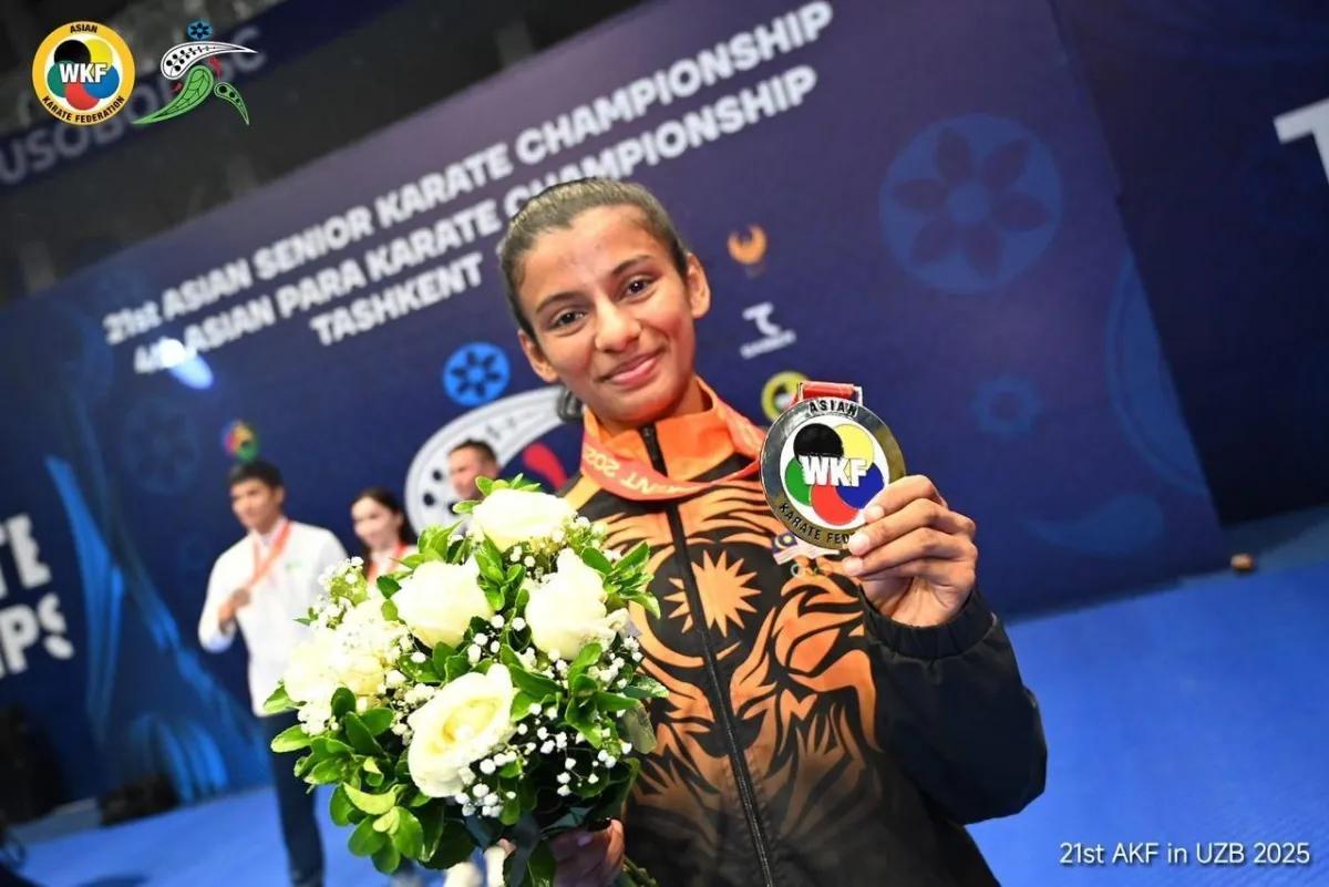 Flying the Jalur Gemilang High: Sunway Actuarial Science Student Shines at the 21st Asian Senior Karate Championship