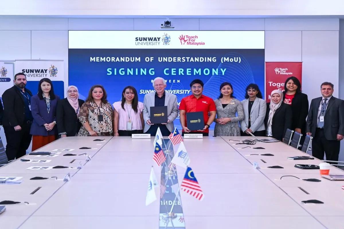 Sunway University and Teach For Malaysia Partner to Advance Educational Equity and Leadership Development