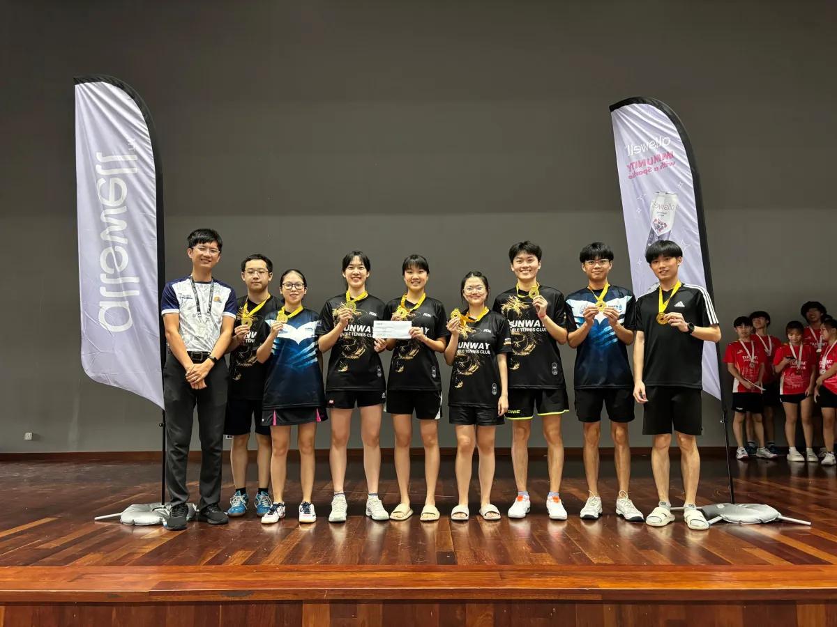 Sunway Table Tennis Crowns 2025 Mixed Team Champion