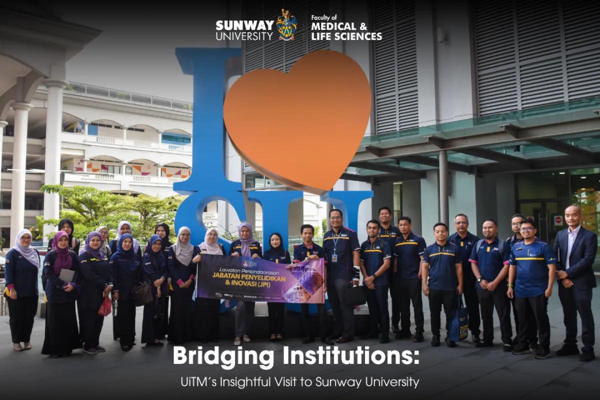 Sunway University Hosts UiTM for Research Benchmarking Visit