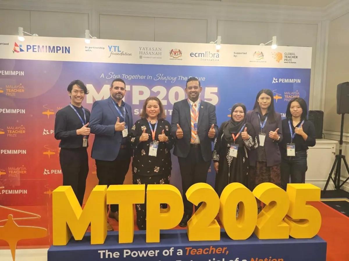 Sunway University School of Education at the Malaysia Teacher Prize Summit 2025!