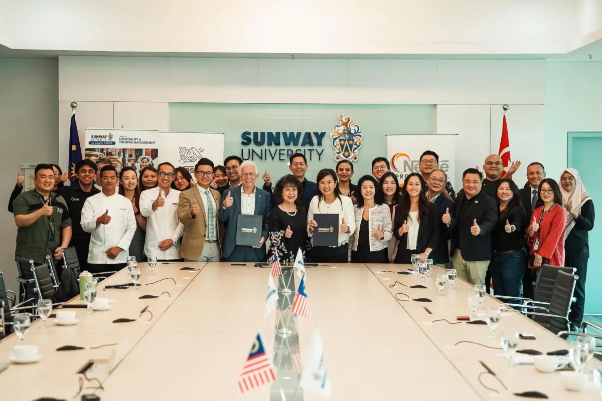 Sunway University x Nestlé Professional Malaysia: Memorandum of Understanding (MoU)