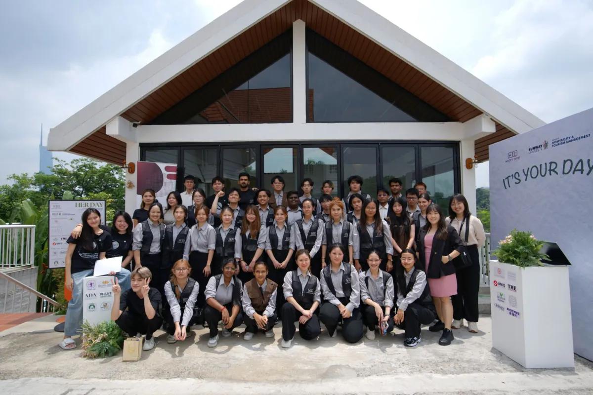 Experiential Learning in Action: SHTM Students Support “Her Day” Event
