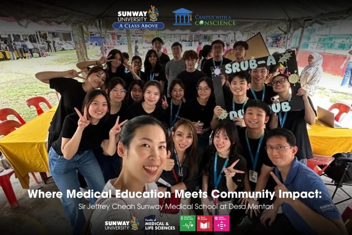 Where Medical Education Meets Community Impact: Sir Jeffrey Cheah Sunway Medical School at Desa Mentari