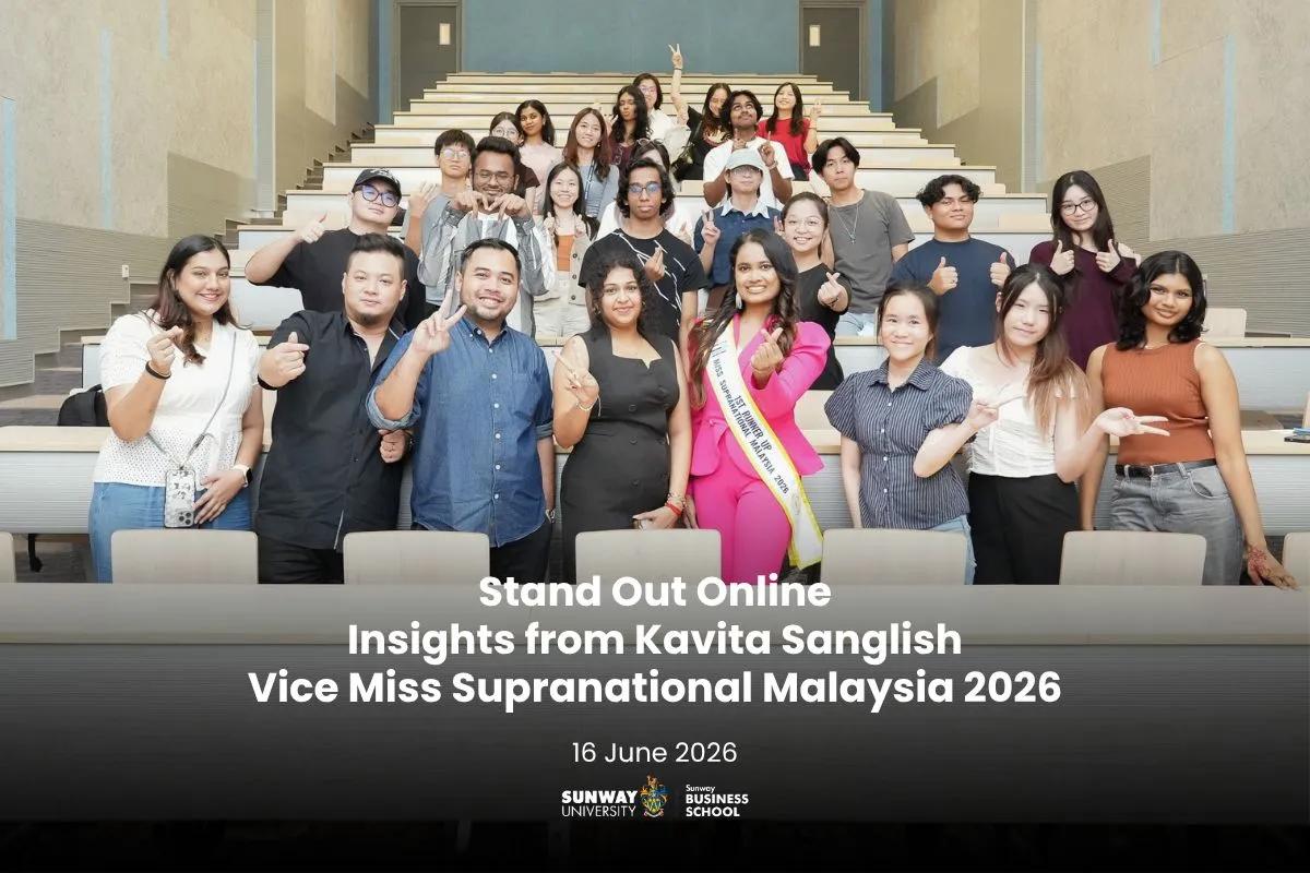 Stand Out Online: Insights from Kavita Sanglish, Vice Miss Supranational Malaysia 2026