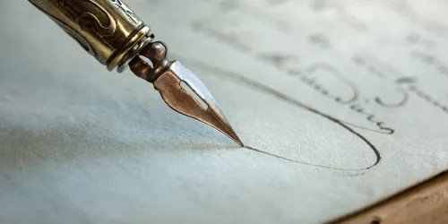 Introduction to Pointed Pen Calligraphy