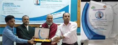 Professor Mayeen Uddin Khandaker Delivered the Keynote Speech on High Impact Journal Writing Ethics and Plagiarism