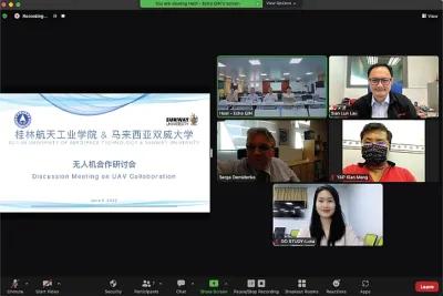 New International Collaboration in Drone Technology