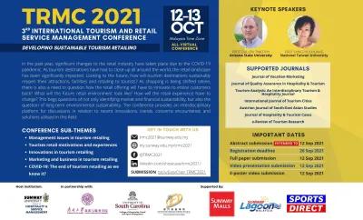 Sunway Plays Host to the 3rd International Tourism and Retail Service Management Conference (TRMC 2021)